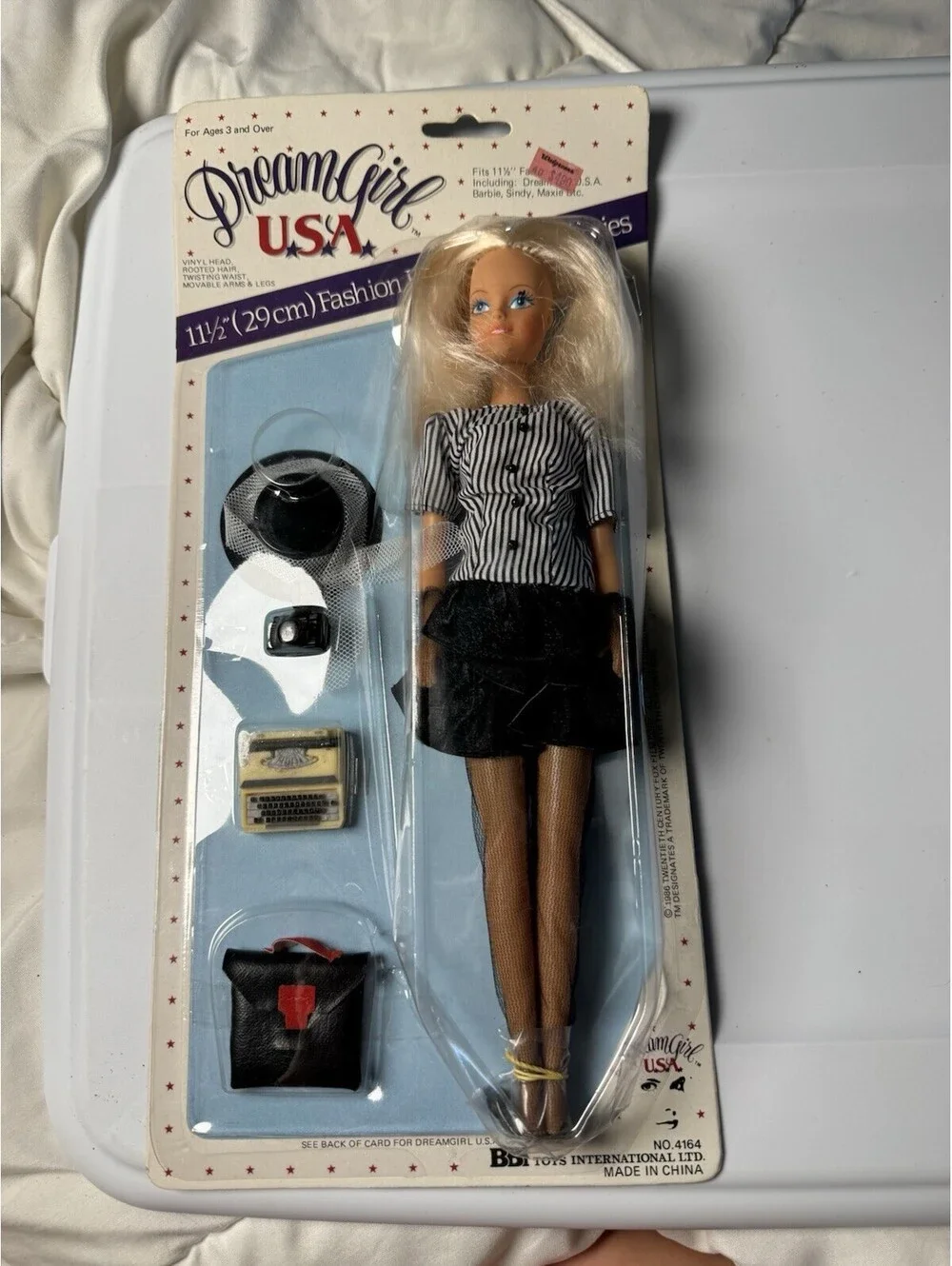 Vintage Dream Girl USA 1986 BBI Toys 11 1/2